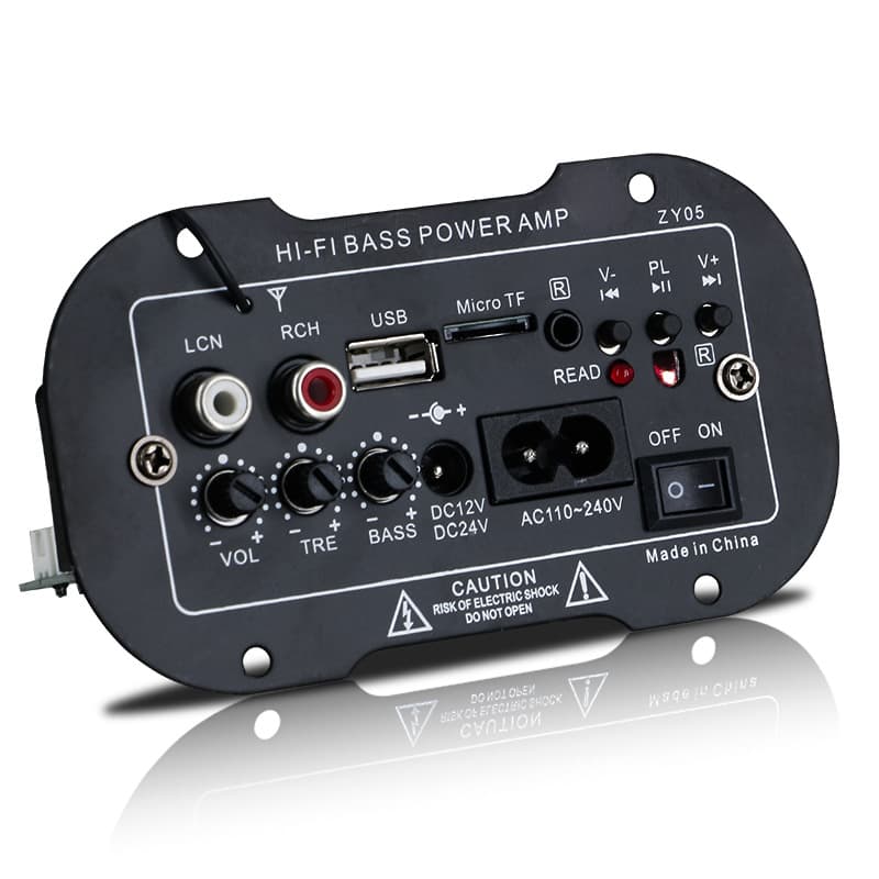 Factory Direct Subwoofer Bluetooth Car Audio Amplifier Board Outdoor Speaker Board 12V 24V 220V Universal Voltage