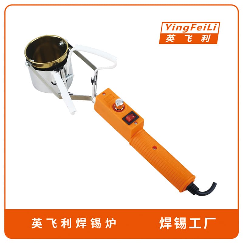 Soldering Factory Infly Eco-Friendly Portable Temperature-Controlled Tin Pot Melting Tin Furnace Construction Site Soldering Pot