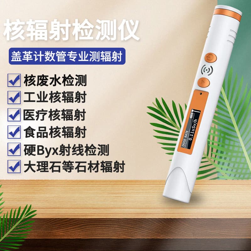 Handheld Pocket Nuclear Radiation Detector Marble Radioactivity X/Y Ray Personal Dosimeter Alarm Counter