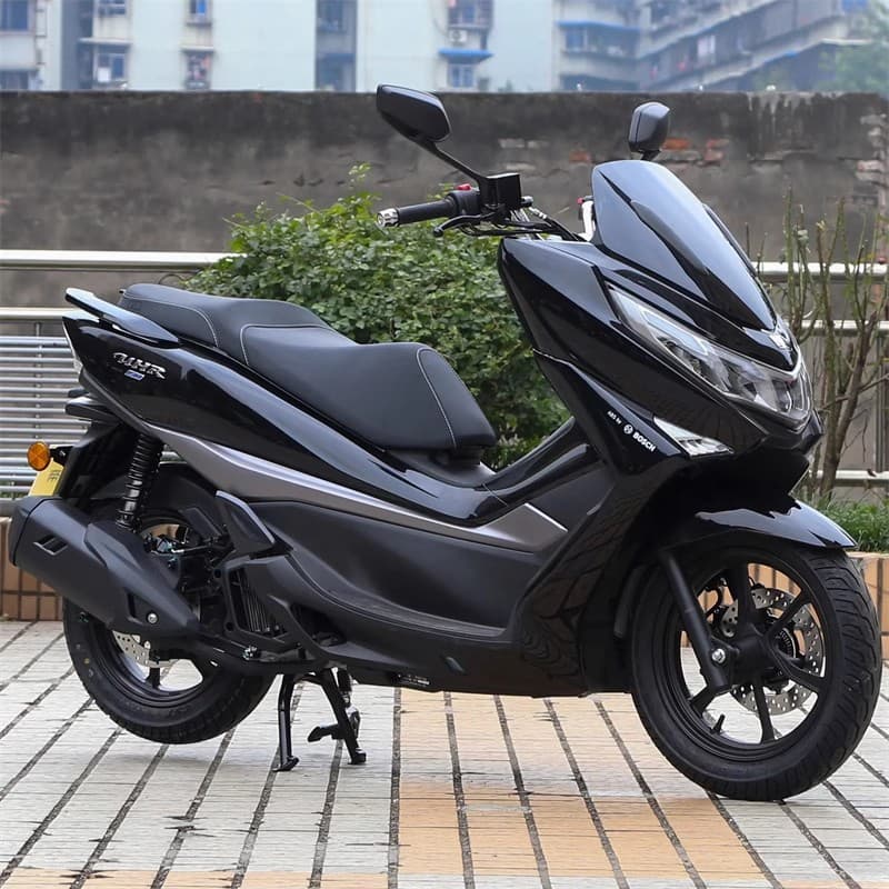 New National IV Haojue UHR150CC EFI Water-Cooled Scooter for Men and Women, Fuel Commuting Long-Distance Travel Motorcycle