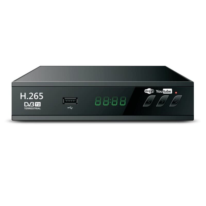 H.265T2 TV Set Top Box Receiver HEVC for Italy, Spain, Europe