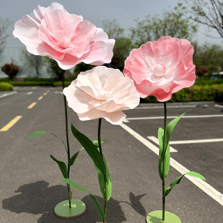 New Wedding Artificial Flower Decoration Ornament Internet Celebrity Window Display Wedding Arrangement Stage Prop Silk Mesh Flower Aisle Guide