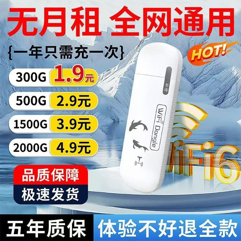 New Portable WiFi Mobile Wireless Data Card, National Coverage for Outdoor Live Streaming