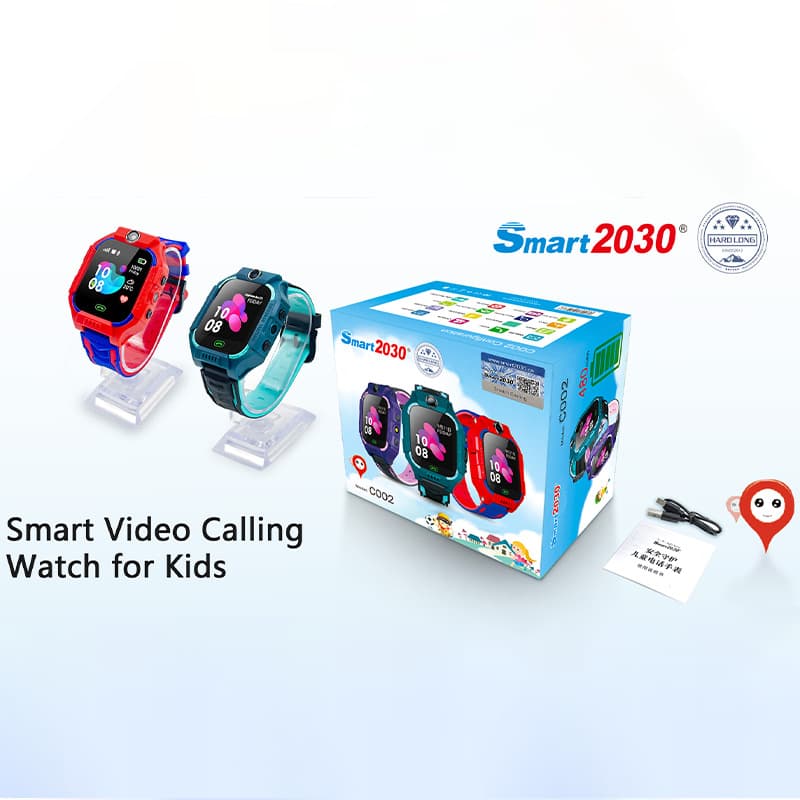 Foreign trade cross-border smart2030 children's watch C002 positioning phone camera source factory ready stock