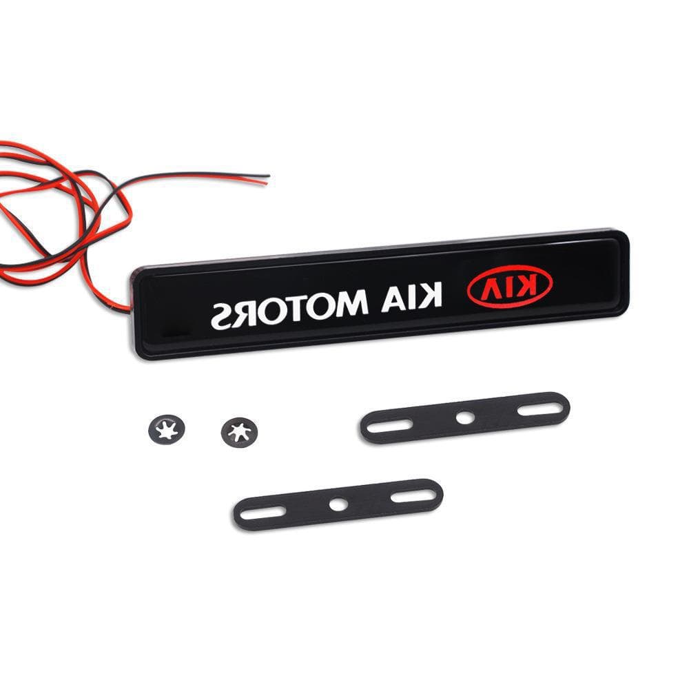 Car Emblem Light Grille Light Universal Modification Compatible with BMW, Volkswagen, Audi, Ford, Mitsubishi, Subaru