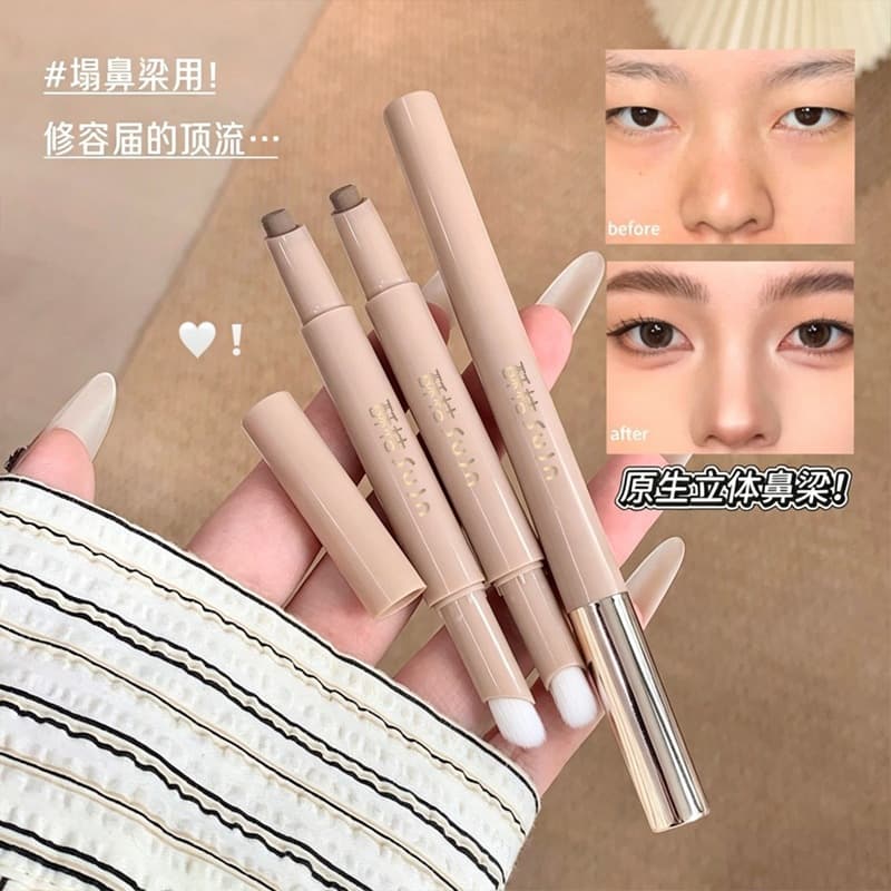 Suju SUJN facial contouring pen outlines the nose shadow, natural three-dimensional brightening, and depicts the appearance of bones.