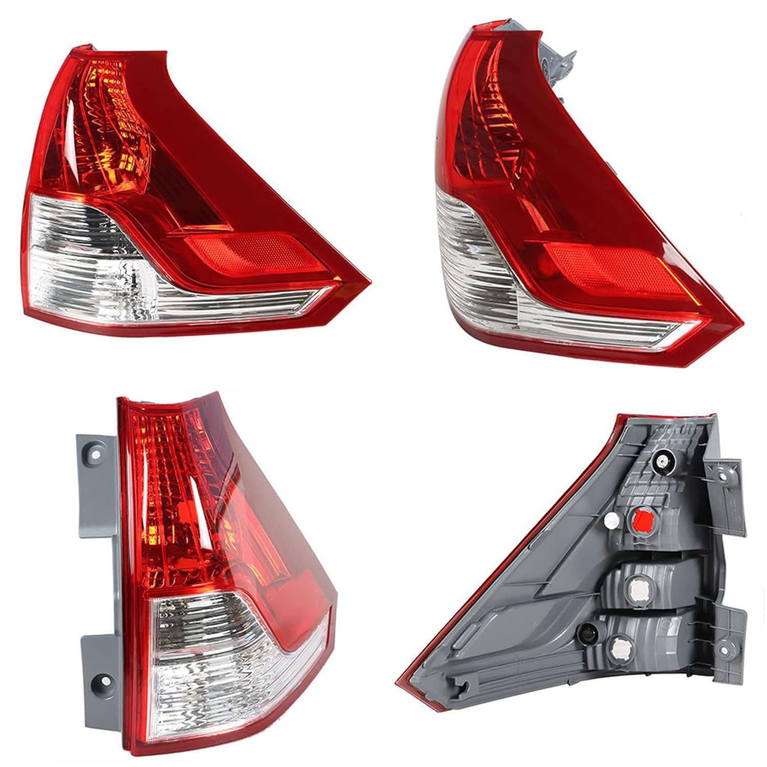 YUBO Car Light Compatible with 2007-2012 HONDA CRV Taillamp Brake Light CRV Outer Taillight