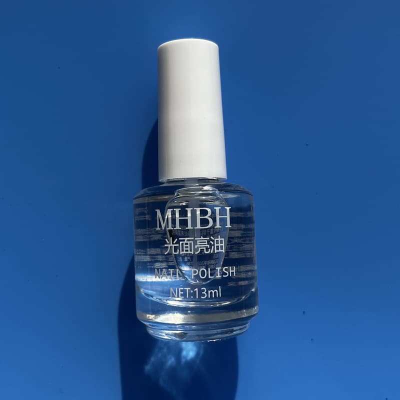 Oily Nail Care Top Coat Transparent Sealer Glossy Shine Base Coat No-Bake Non-Peel Matte Dull Oil Matte Finish