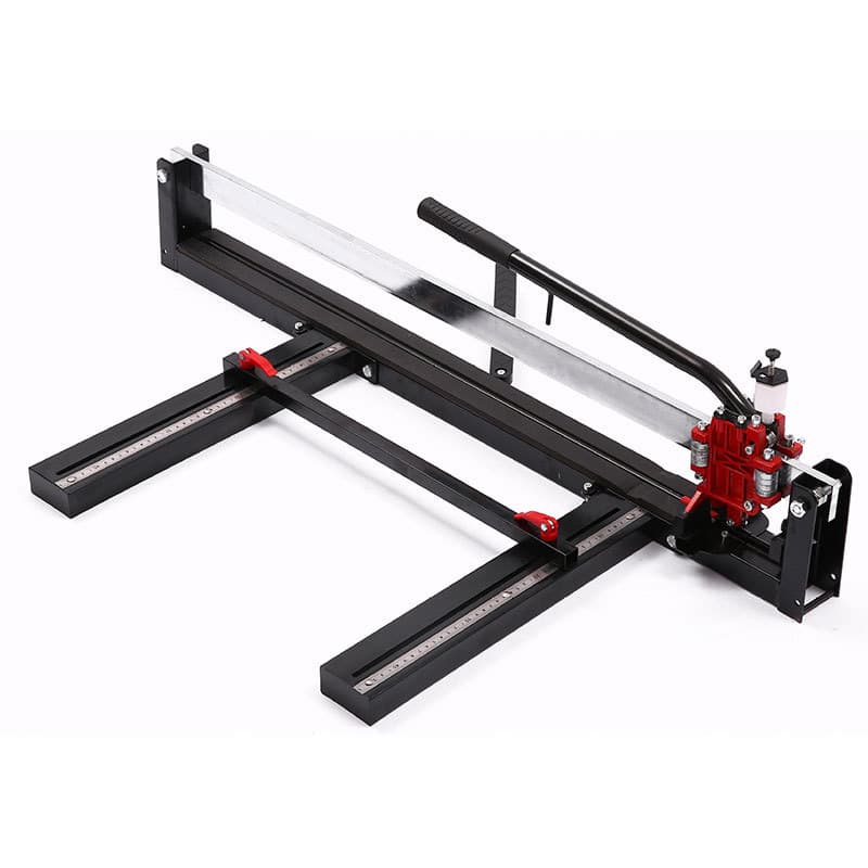 Oulei Full Steel Push Knife Manual Push-Pull Knife for Cutting Ceramic Tiles, Floor Tile Tool, Tile Cutter Lightweight Single Rail