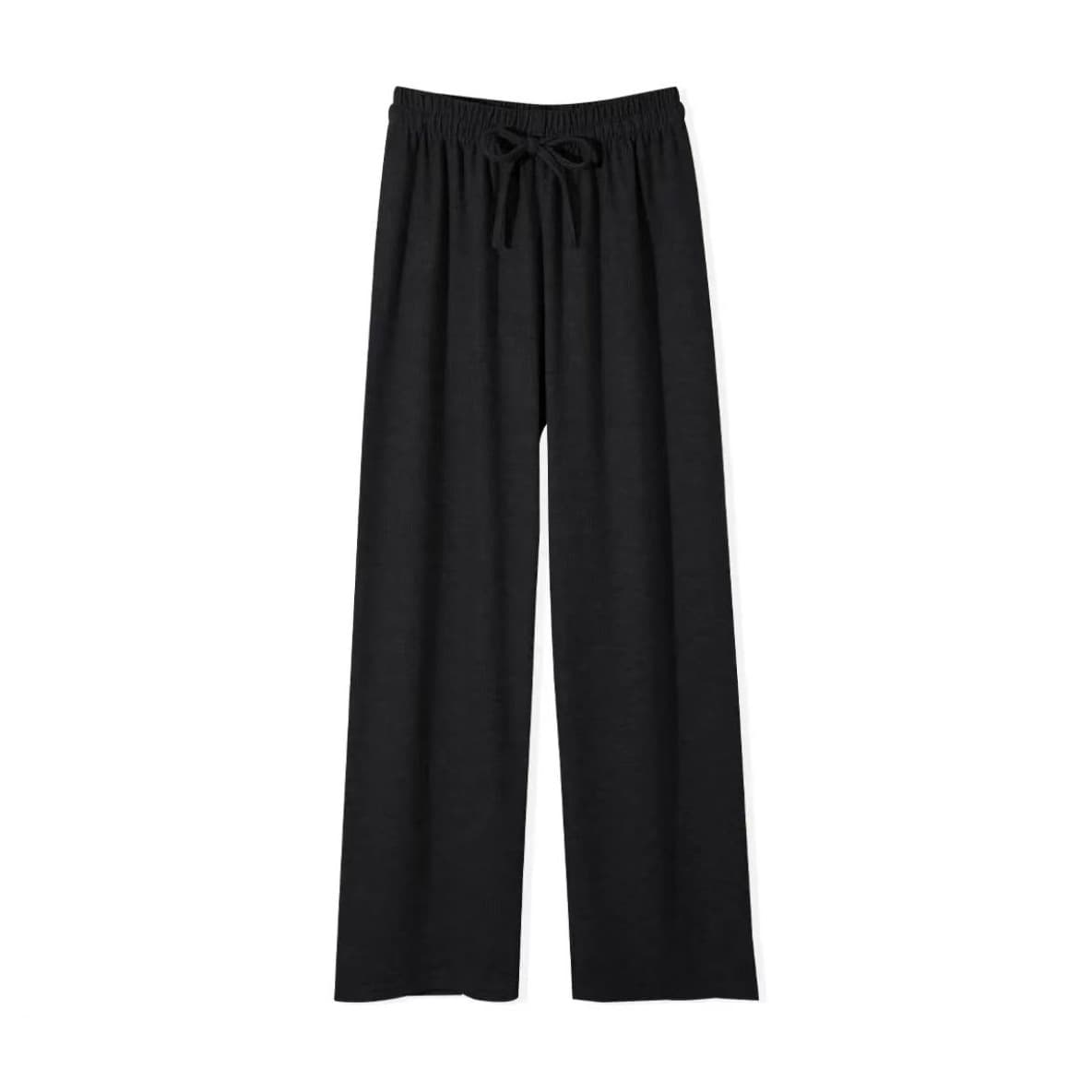 Girls' Wide-Leg Pants Fall/Winter 2025 New Style Loose Straight-Leg Pants Kids' Cozy Pants Winter Clothing for Older Girls Fleece-Lined Trousers