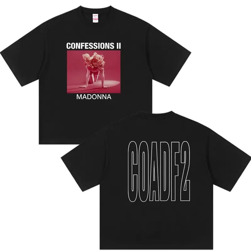 [Cross-border European code] Madonna Confessions II Tour 2026 Graphic T Shirt