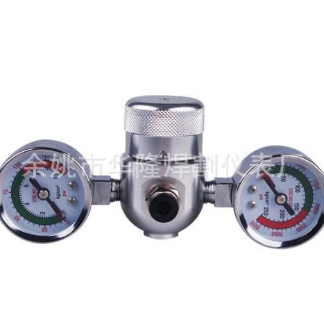 Foam machine pressure regulating valve, reducing gauge, cream whipping machine