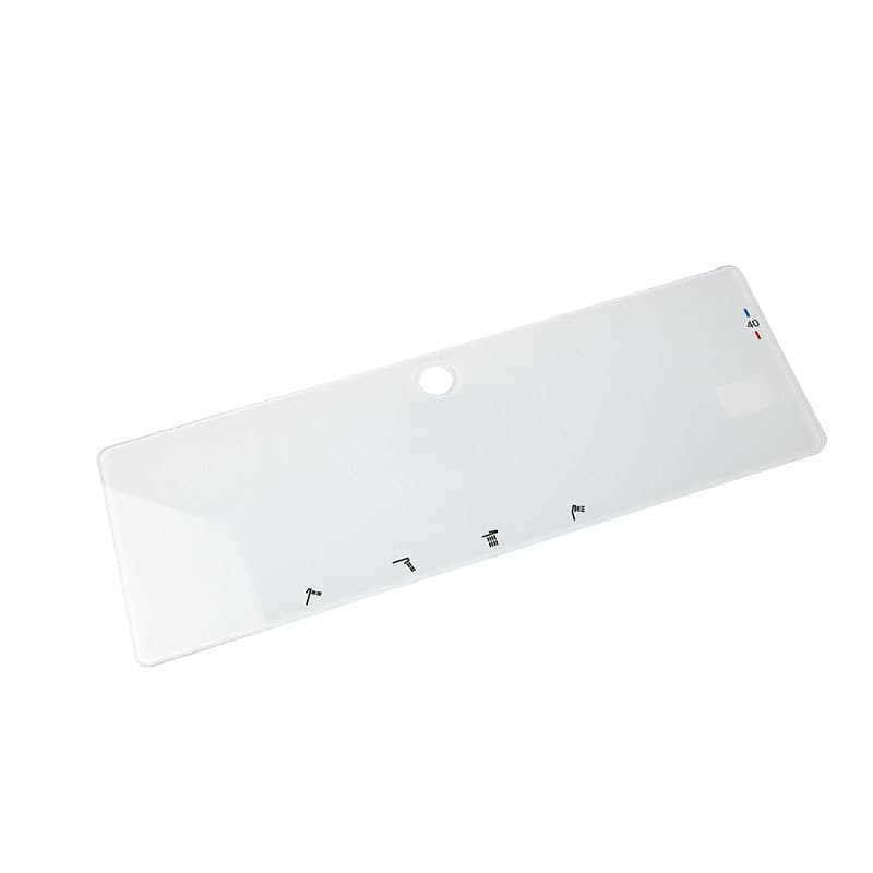 Smart Touch Appliance Glass Panel Stepped Home Appliance Tempered Glass Semi-Transparent Silk-Screen Button Durable Cover Glass