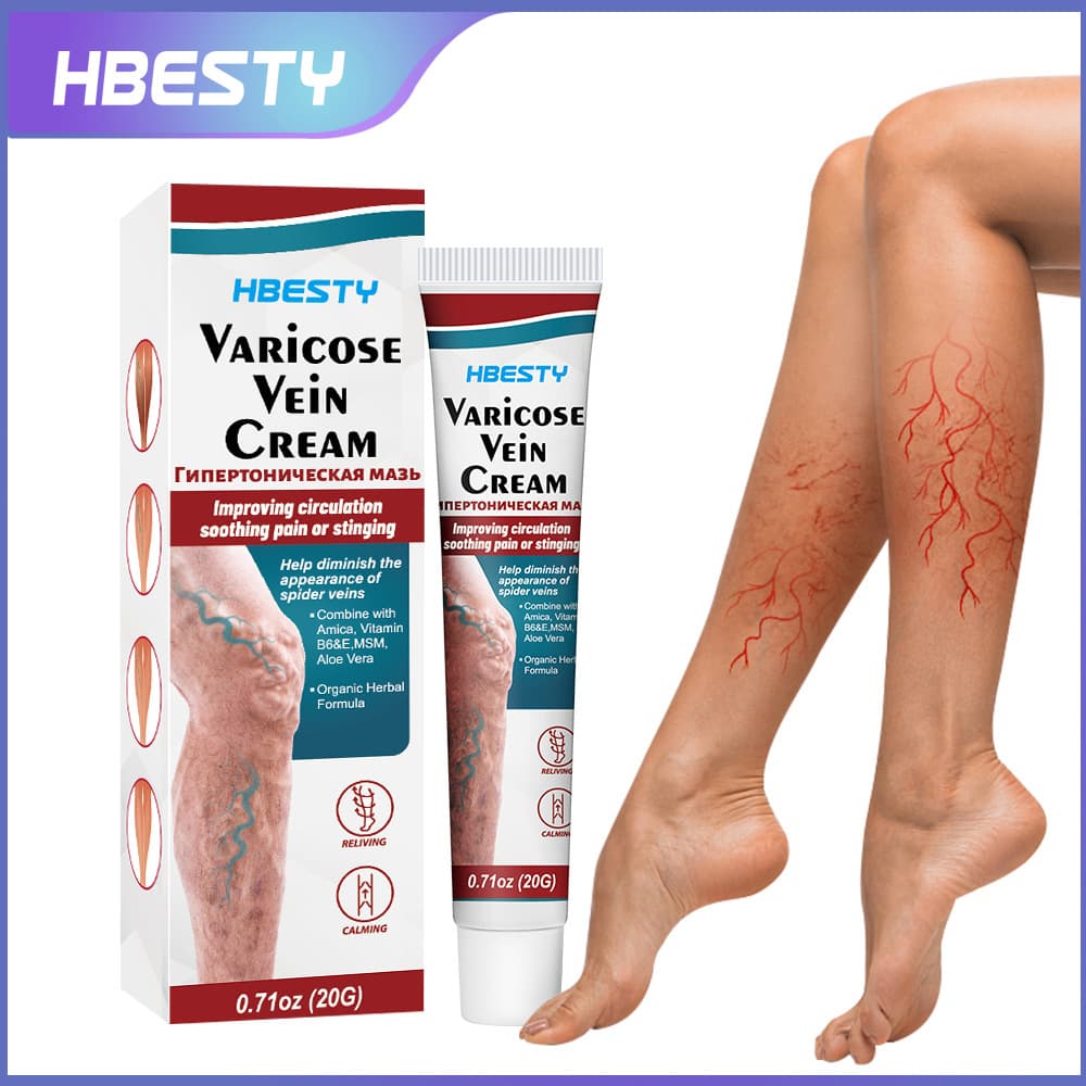 HBESTY Cross-border Vein Repair Cream Russian Blue Vein Gel Leg Soothing Care Cream Gel