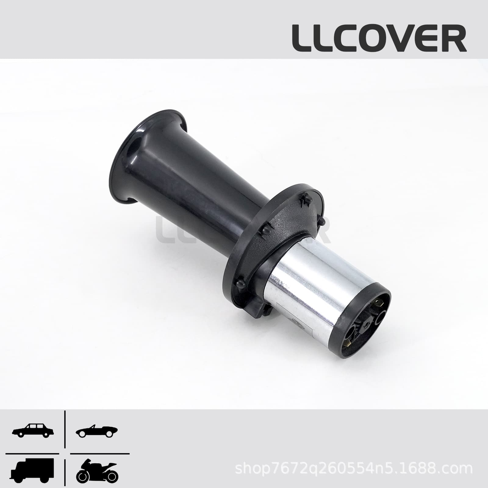 12V Retro Classic Car Air Horn, Modified Car and Motorcycle Horn with Unique Sound, Car and Motorcycle Modification Parts