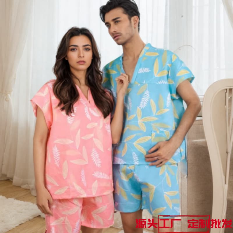 Disposable bath suit, steam suit, plus size hotel and beauty salon pajamas, men and women's bath center foot therapy, sauna, massage suit.