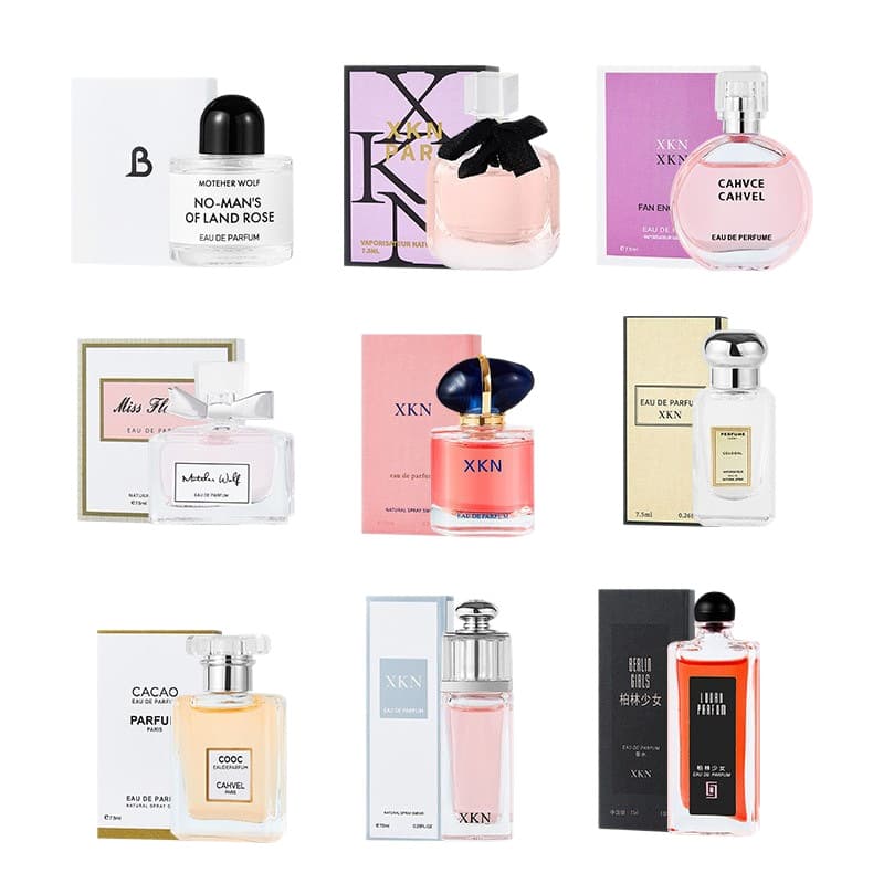 Authentic Vietnamese Q-version women's and men's perfume samples, light fragrance with long-lasting scent, Douyin Kuaishou video account push-push fun