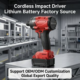 Cross-border Brushless High Torque Lithium-Ion Impact Driver Electric Screwdriver Portable Pistol Drill Wholesale