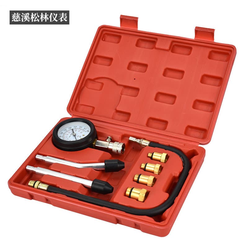 Automotive and Motorcycle Cylinder Pressure Gauge Multi-Specification Cylinder Pressure Tester Dual-Use Cylinder Pressure Gauge