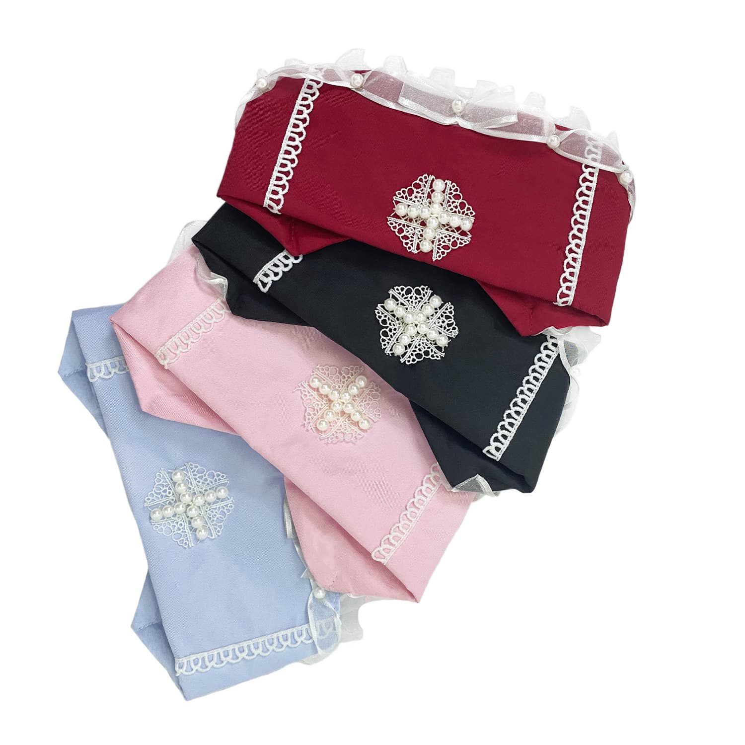 850 Cross Nurse Outfit with Hat Blue Pink Black Burgundy