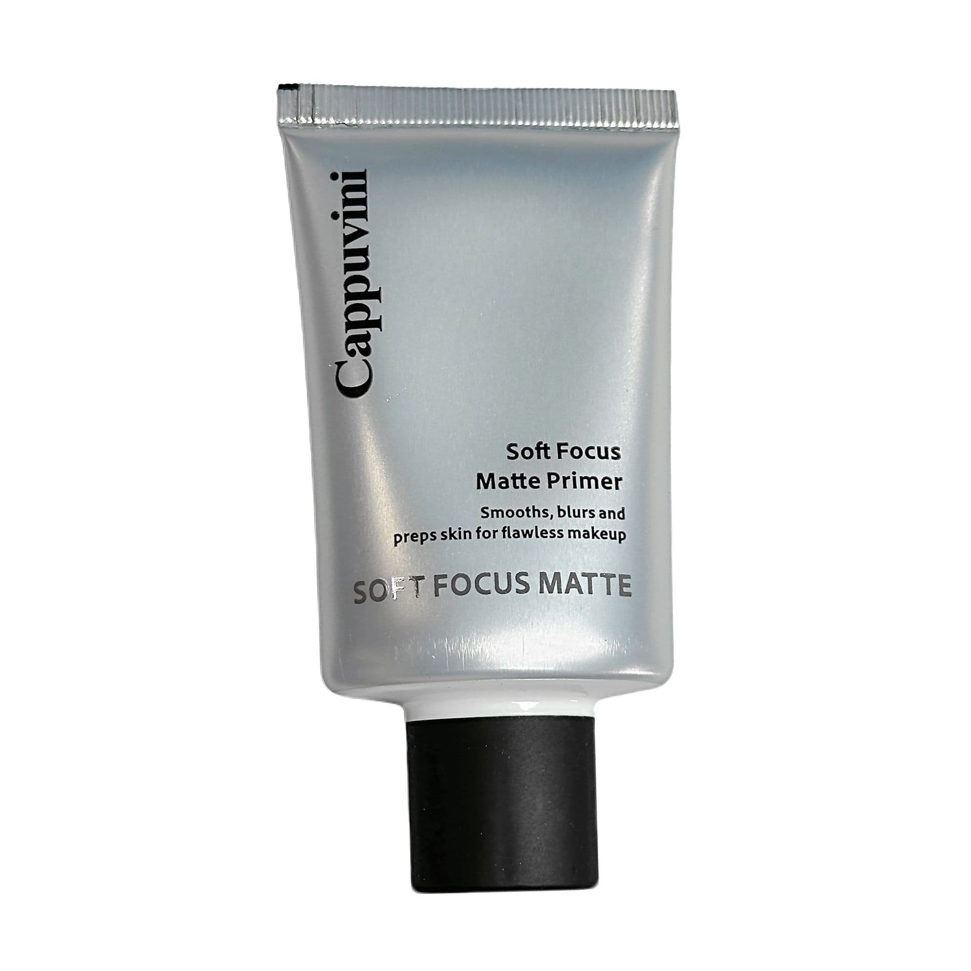 CAPPUVINI Soft Matte Primer - Lightweight, Skin-Fit, Natural Creamy Glow, Brightening Complexion, No-Makeup Base Cream