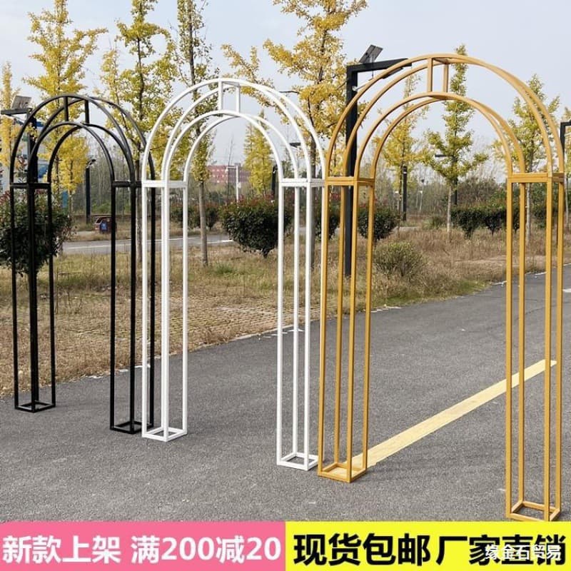 New wedding props truss arch arch background ornaments forest wedding stage arc arch decorative flower stand
