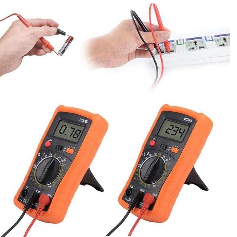 VC830L Multifunctional Multimeter High Precision Universal Meter for Electricians Measuring Resistance Voltage