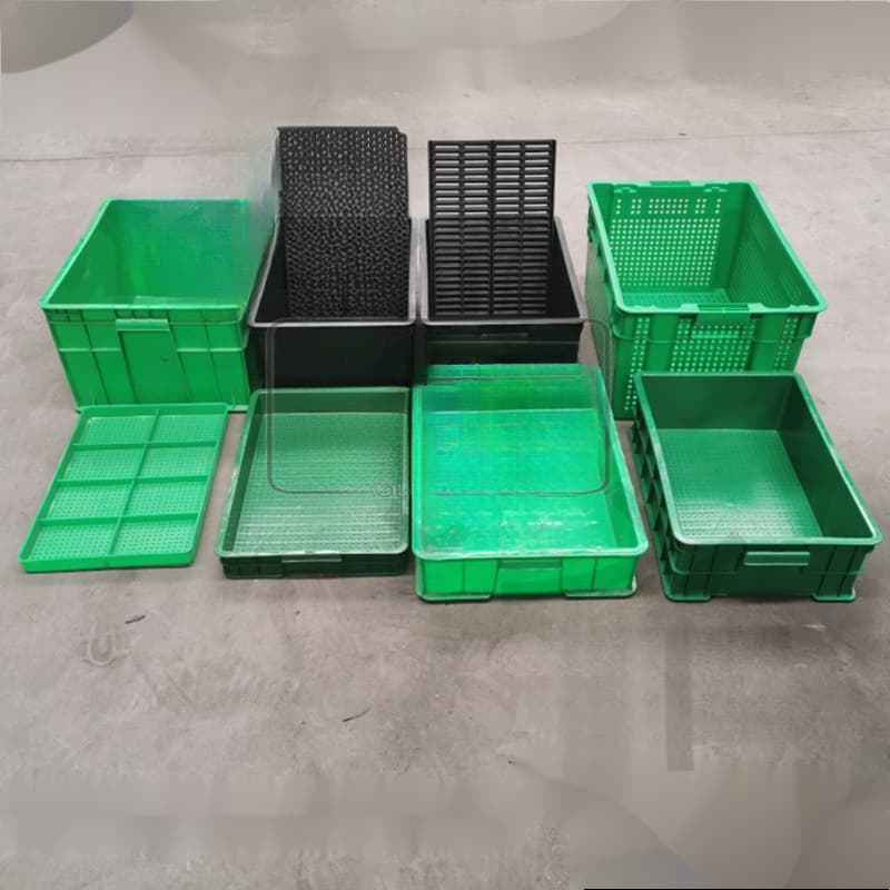 Basket Hydroponic Box for Peanut Hydroponic Peanut Sprouts and Microgreens, Planting Box, Seedling Tray, Bean Sprout Large-Scale Planting