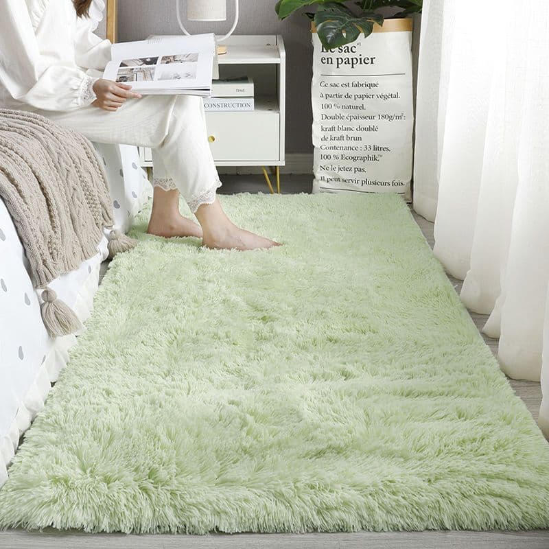 Thickened Carpet for Bedroom, Cute Girl Room Full Coverage, Internet Celebrity Ins Style Bedside Rug, Living Room, Tea Table, Home Floor Mat
