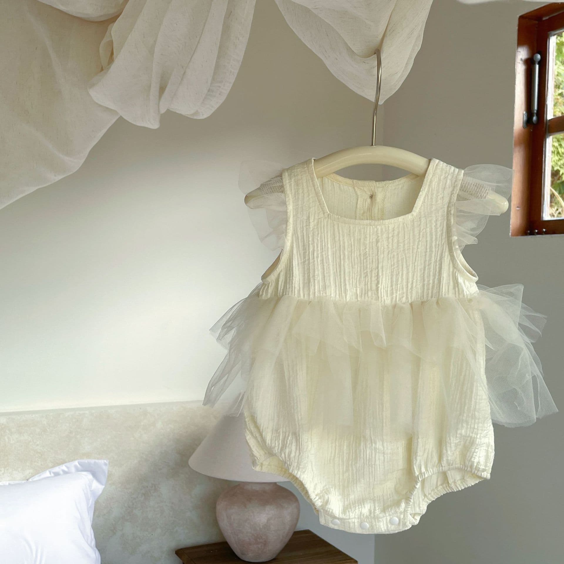 Baby Girl Summer Dress Infant Princess Tutu Dress Baby Gown Elegant Birthday Princess Dress