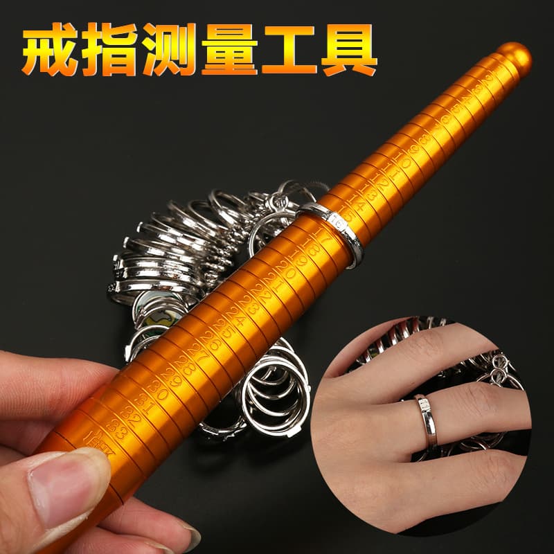 Hong Kong Degree Ring Sizer, Finger Size Measuring Stick for Ring Reshaping, Correction, Adjustment, Repair, and Shaping Tool