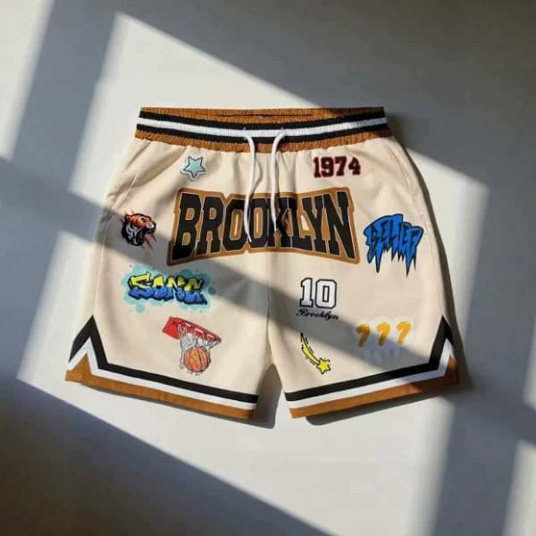 2026 Fashion Shorts Summer 3D Print Casual Shorts for Outdoor Sports