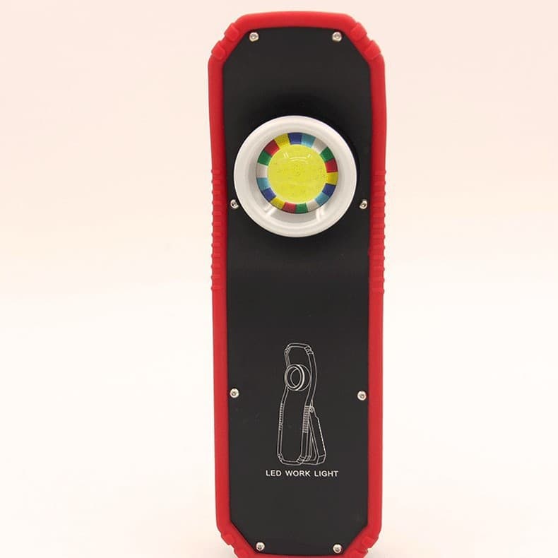 Flashlight with Magnetic Work Light Creative Inspection COB Spotlight Hand LED Work Light Wholesale Distribution