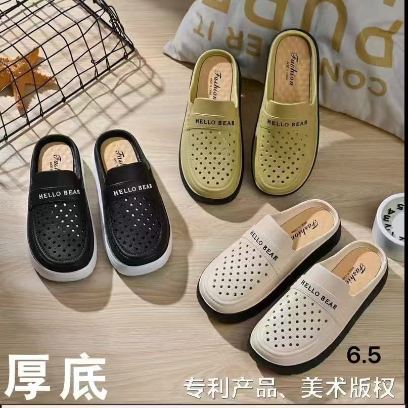 Wuchuan Autumn New Fashion Casual Home and Outdoor Thick Sole Women's Autumn Shoes 3917