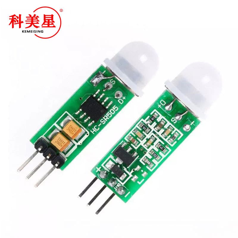 HC-SR505 Mini Human Body Induction Module, High Sensitivity Infrared with Ultra-Low Voltage Auto-Sensing