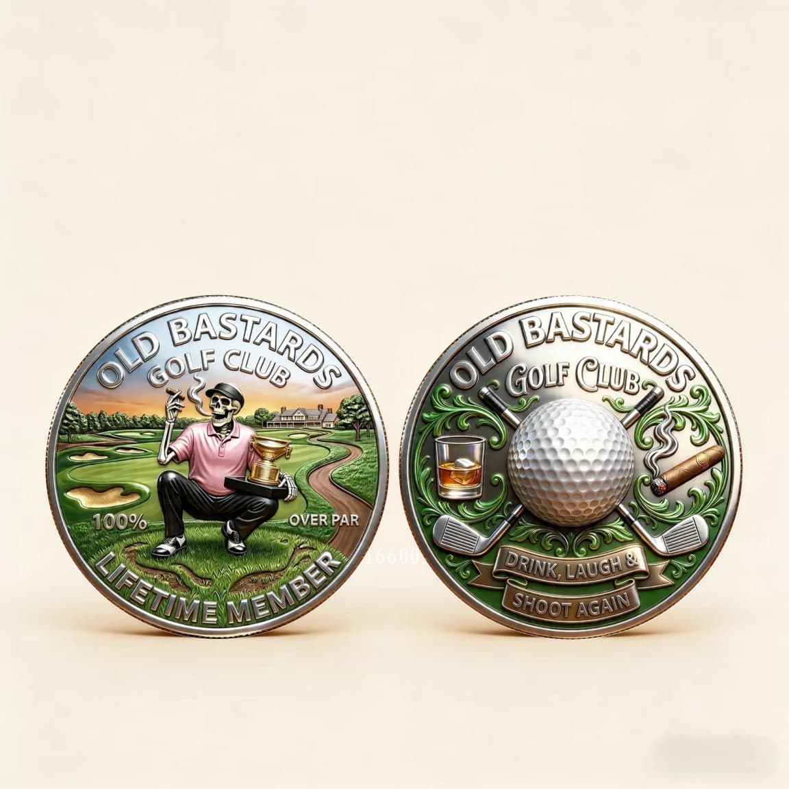 The Eternal Golfer’s Challenge Coin