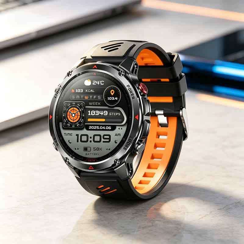 Cross-border HT37 Smart Watch GPS Sports Trajectory Bluetooth Calling LED Flashlight Pedometer Outdoor Sports Watch