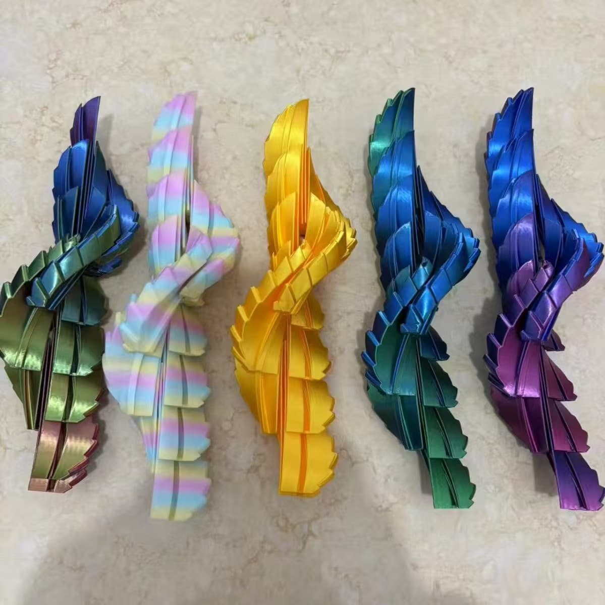 Cross-border Amazon 3D Printed Stress Relief Dragon Egg Twisty Fidget Dragon Egg Slime