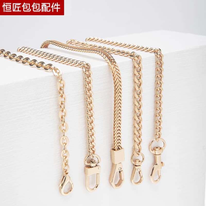 Wholesale bag chain accessories, single bag strap replacement, underarm bag backpack shoulder strap, crossbody metal chain, handbag