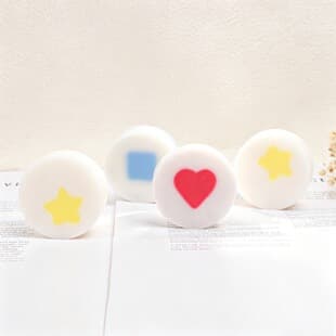 Cross-border New DIY Silicone Mousse Tube Mold Sandwich Round Diameter 5cm Soap Embedding Soap-in-Soap Mold