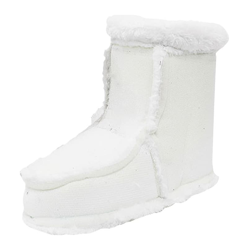 Moon boot warm sock liners with thick plush, interchangeable washable sock liners for space boots.