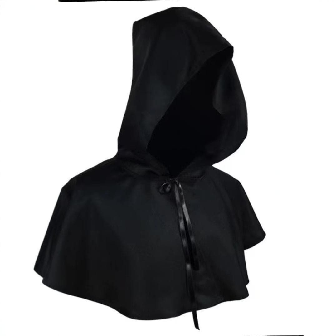 Death's Cloak, Halloween Cosplay Costume, Medieval Adult Hooded Cloak, In Stock Cosplay Costume Monk