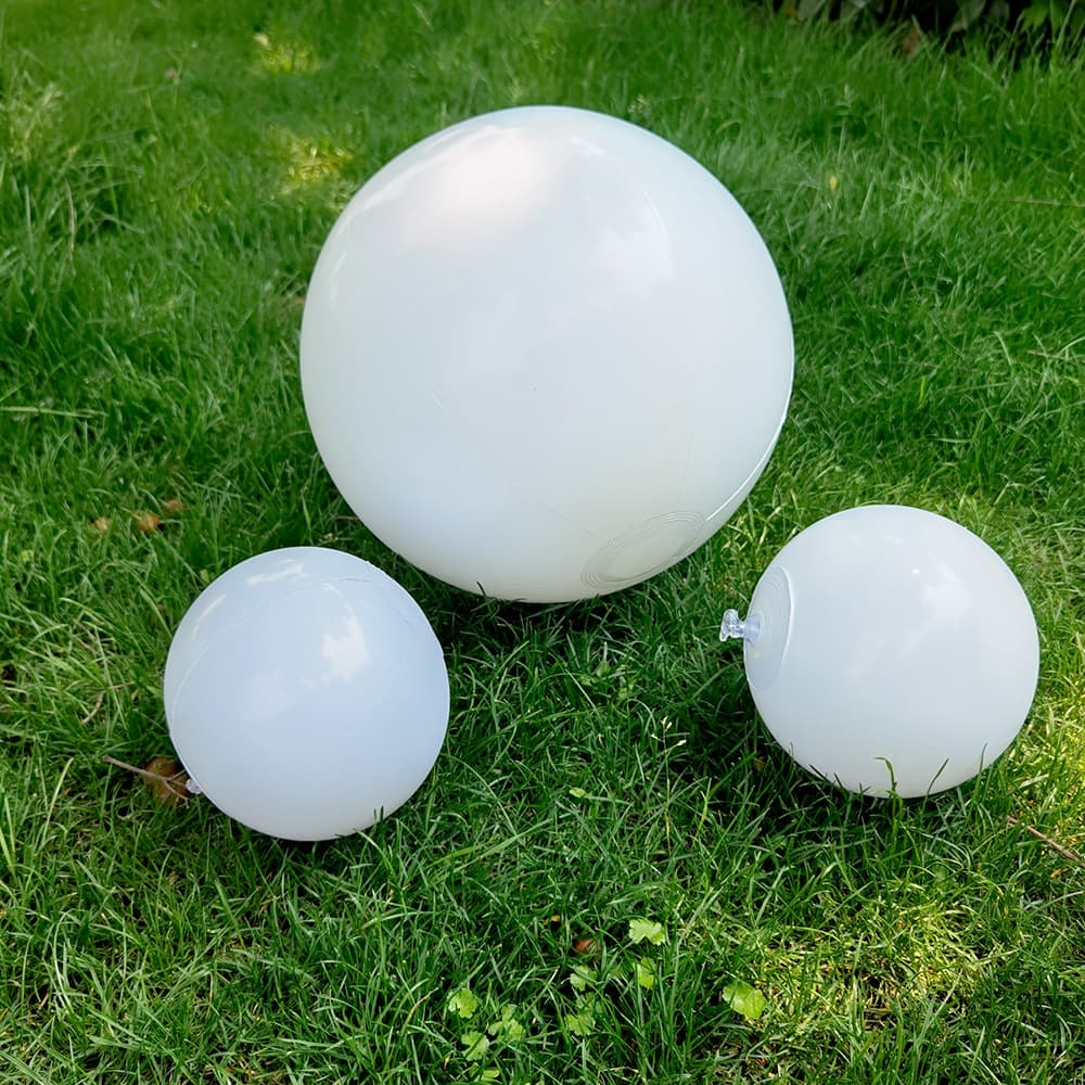 PVC White Party Pool Inflatable Water Ball Beach Toy Ball