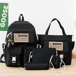 Trendy Backpack for Men Simple Large Capacity Travel Backpack Casual Forest Style for Middle School High School College Students