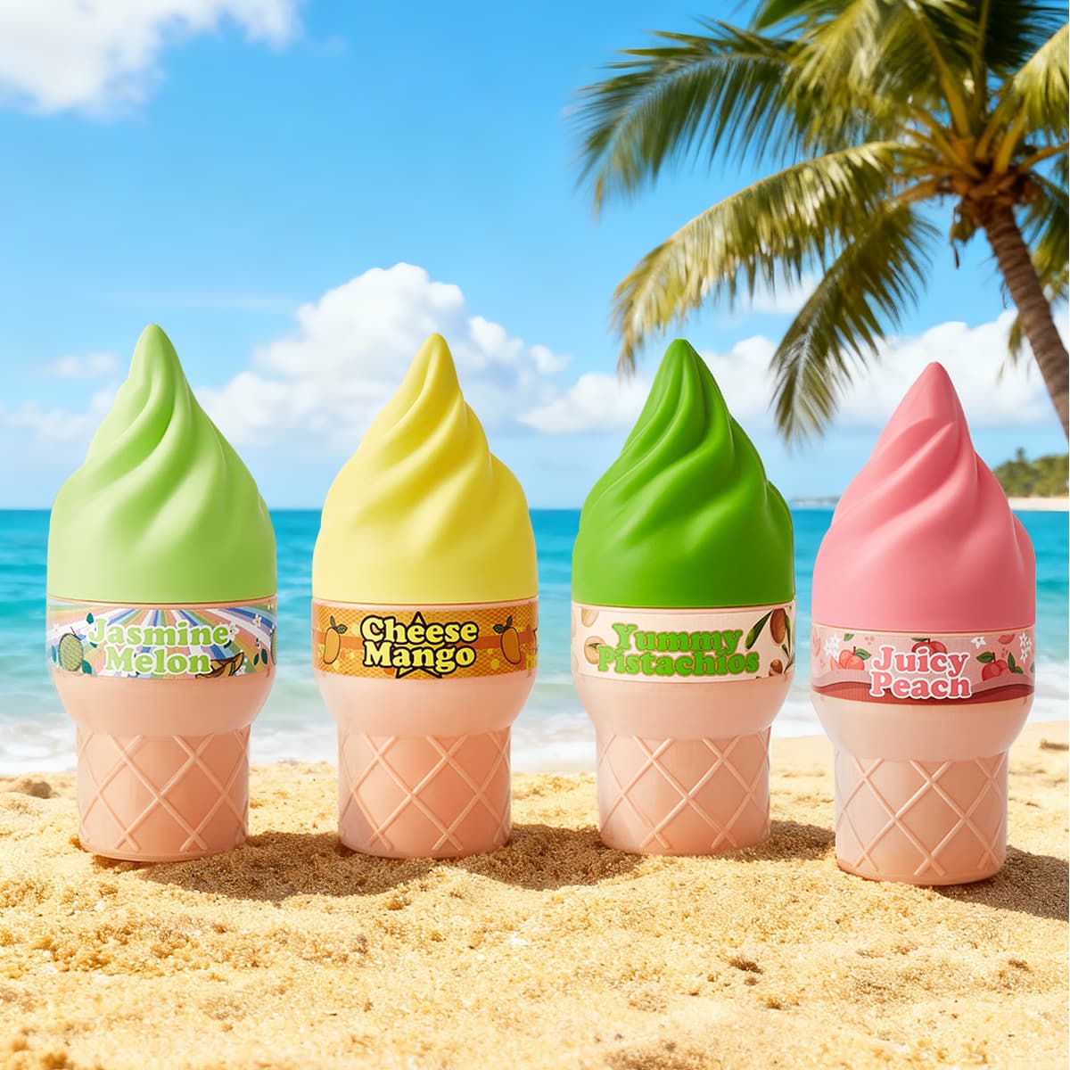 [Cross-border Exclusive] Ice Cream Cone Perfume for Women, Long-lasting Fragrance, SHEIN & TK Wholesale Distribution