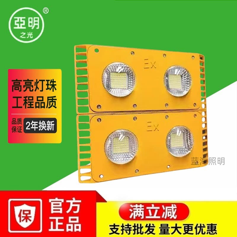 Yaming Tunnel Light, LED Explosion-Proof Light for Construction Sites, 100W Low Voltage 36V/24V Explosion-Proof Floodlight for Warehouses and Factories