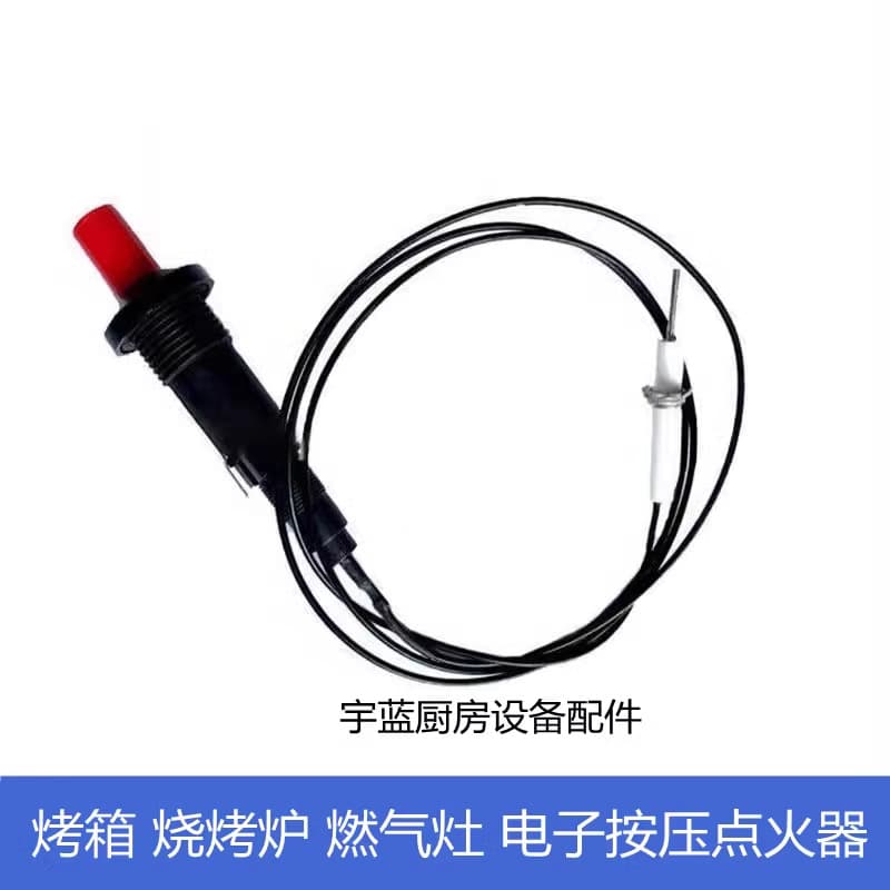 Universal Oven Grill Gas Stove Accessories Press Igniter One-Out-Two Piezo Ignition Switch Ignition Needle Wire