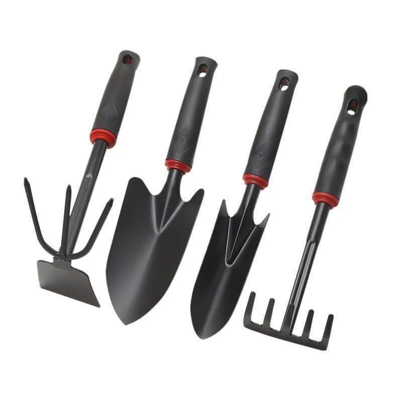 Weed Shovel Flower Shovel Garden Shovel Tool Set Flower Pot Loosening Soil Planting Flowers Vegetables Gardening Three-Piece Iron Set