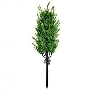 Amazon Cross-Border Large Lavender Simulation Green Plant Home Decoration Indoor Decoration with Ground Nail Flower Arrangement Scenery Wholesale