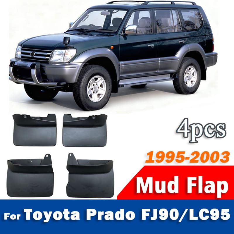 Fits Toyota Prado FJ90 LC95 Mud Flaps Mud Guards Auto Parts